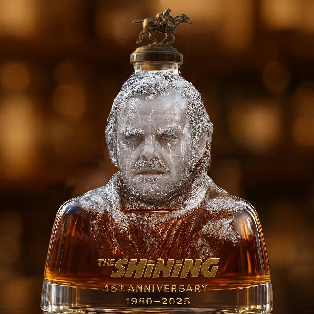 The Shining 45th Anniversary Whisky Bottle
