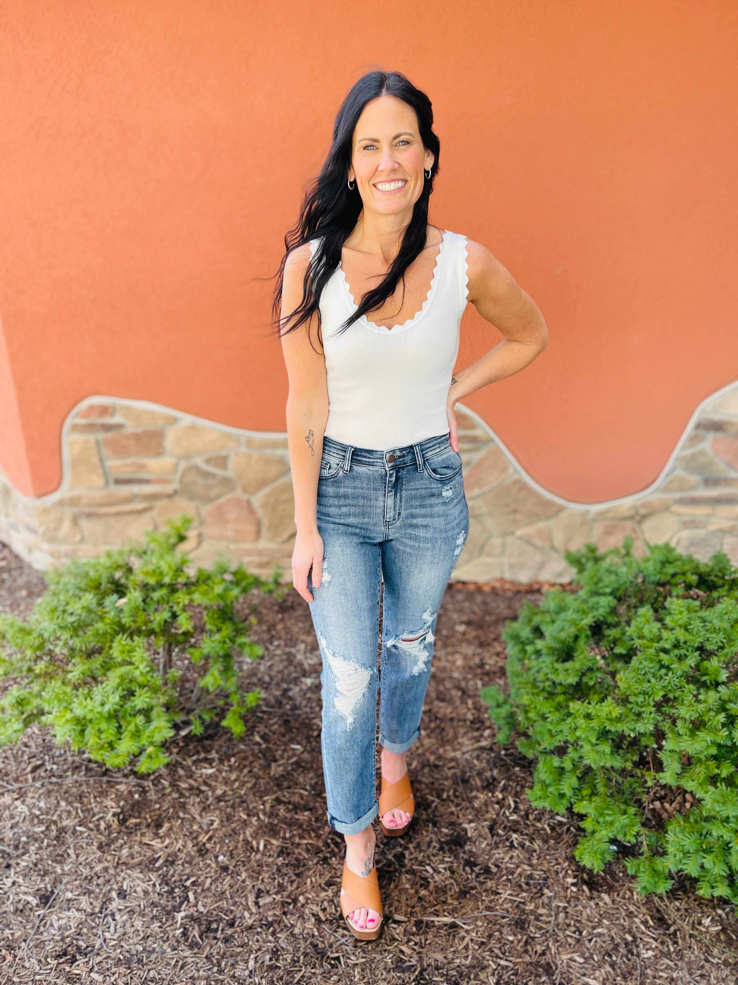 Reg/Curvy My One And Only Boyfriend Jeans FOURTH RESTOCK!
