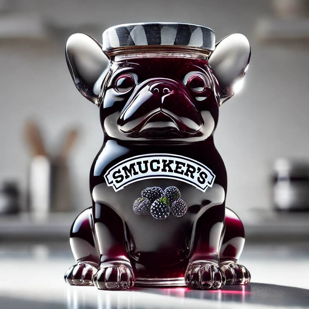 French Bulldog Jam Jar