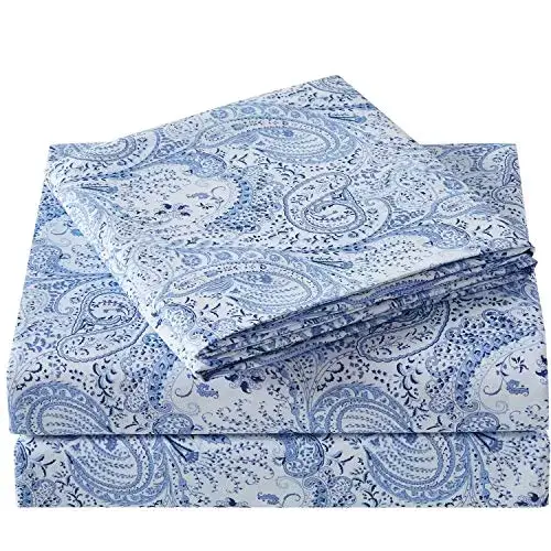 Brushed Microfiber Hypoallergenic 4 pcs Bedsheet Set