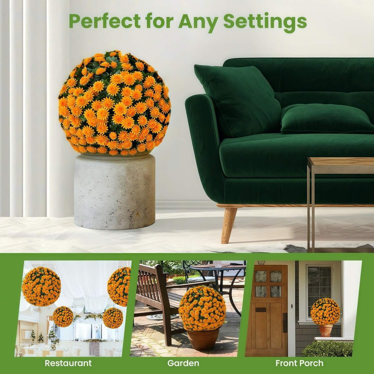 🏆Flash Sale⚡UV Mum Topiary Ball