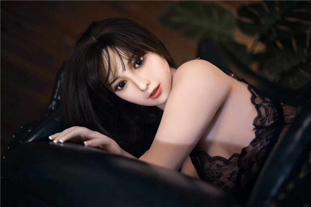 US Stock - Irontechdoll Natalie 5ft34/ 163cm #82 Head TPE Aisan Pornstar Realistic Love Chubby Sex Doll With Thick Thigh