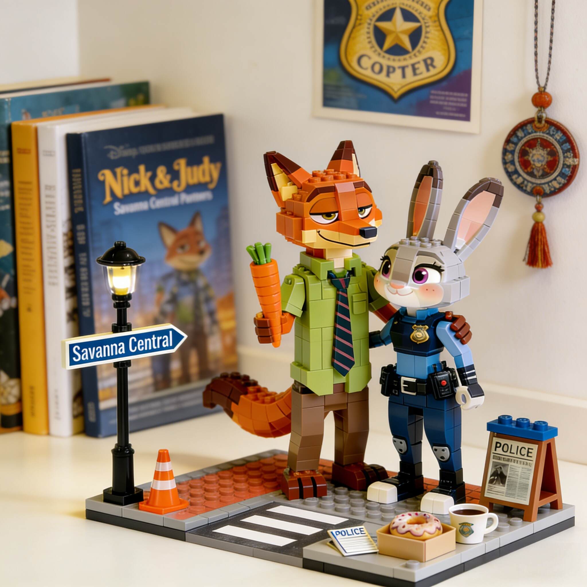 Zootopia Laugh & Love Brick Display Set