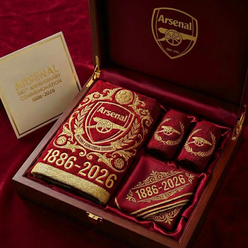 🔴Arsenal Inspired 140th Anniversary Commemorative Gift Set