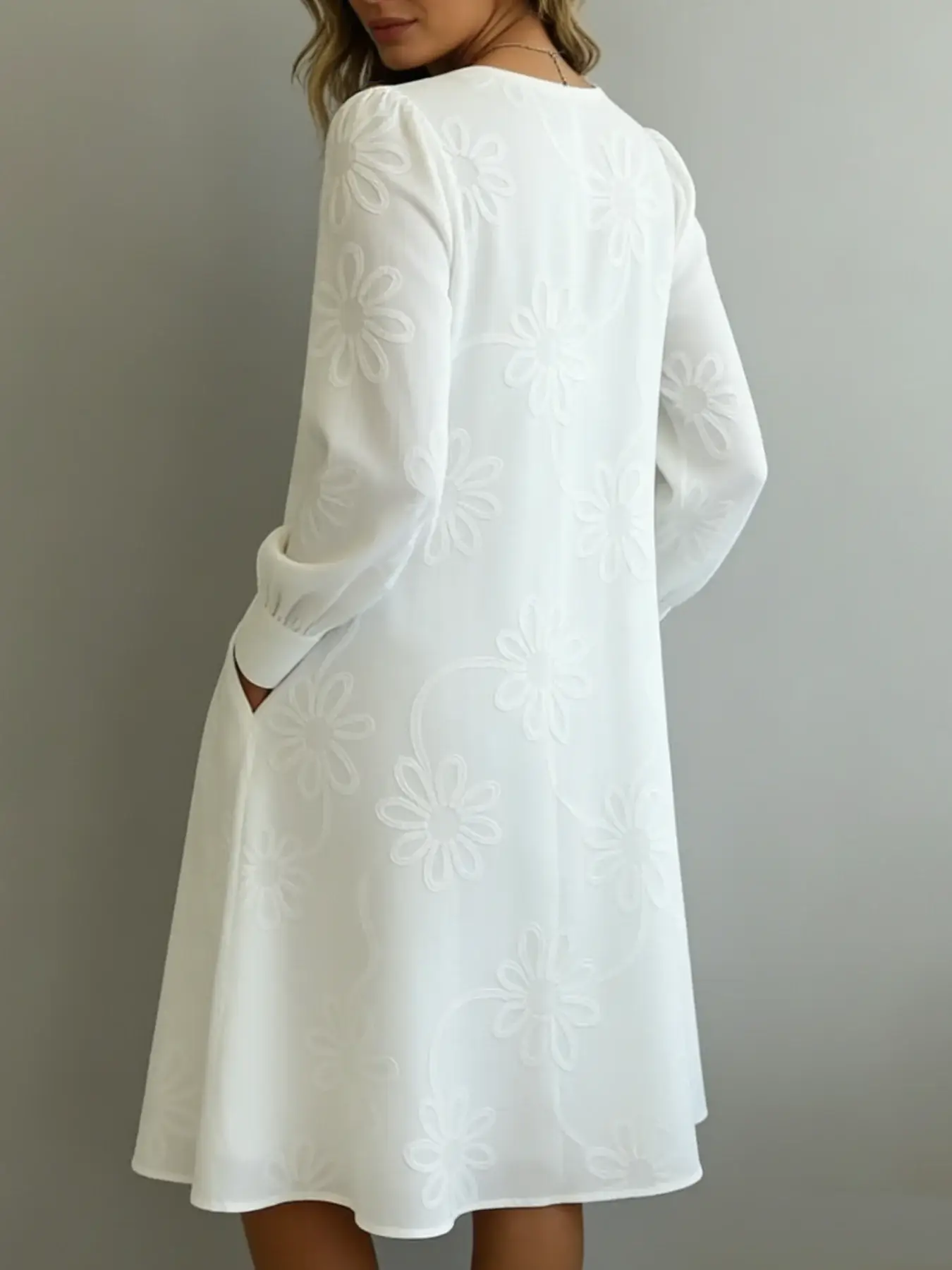 🔥Summer Arrivals🌟Vintage Elegant V-neck Floral Embroidery Dress