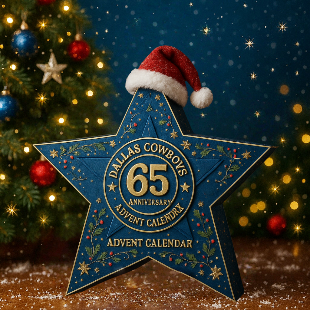 2025 Dallas Cowboys 65th Anniversary Advent Calendar