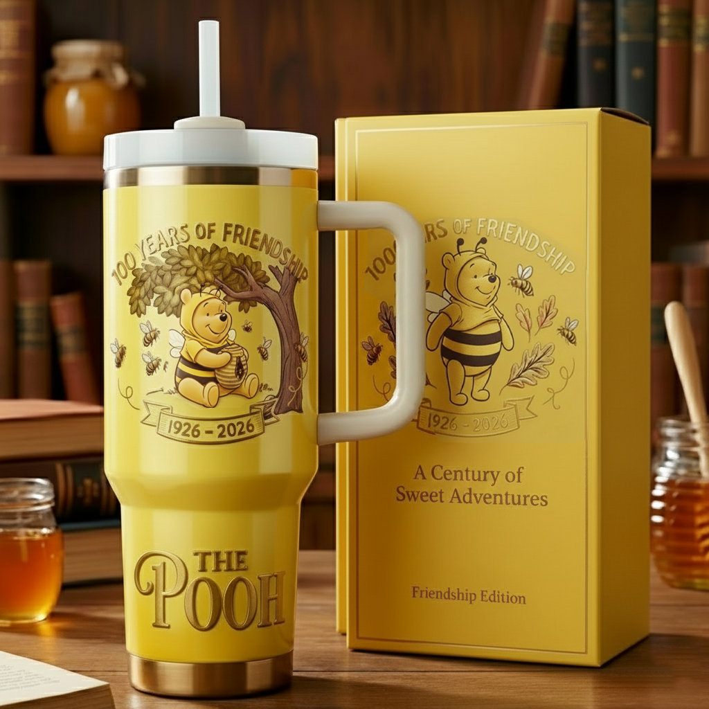 Winnie the Pooh: 100 Years of Friendship Tumbler