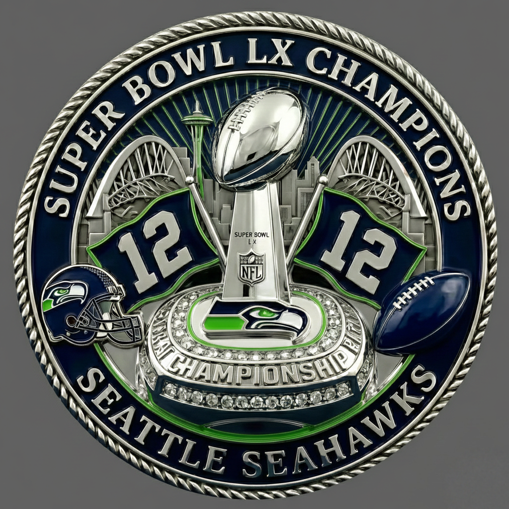 Seattle Seahawks Super Bowl LX Champions Commemorative Coin