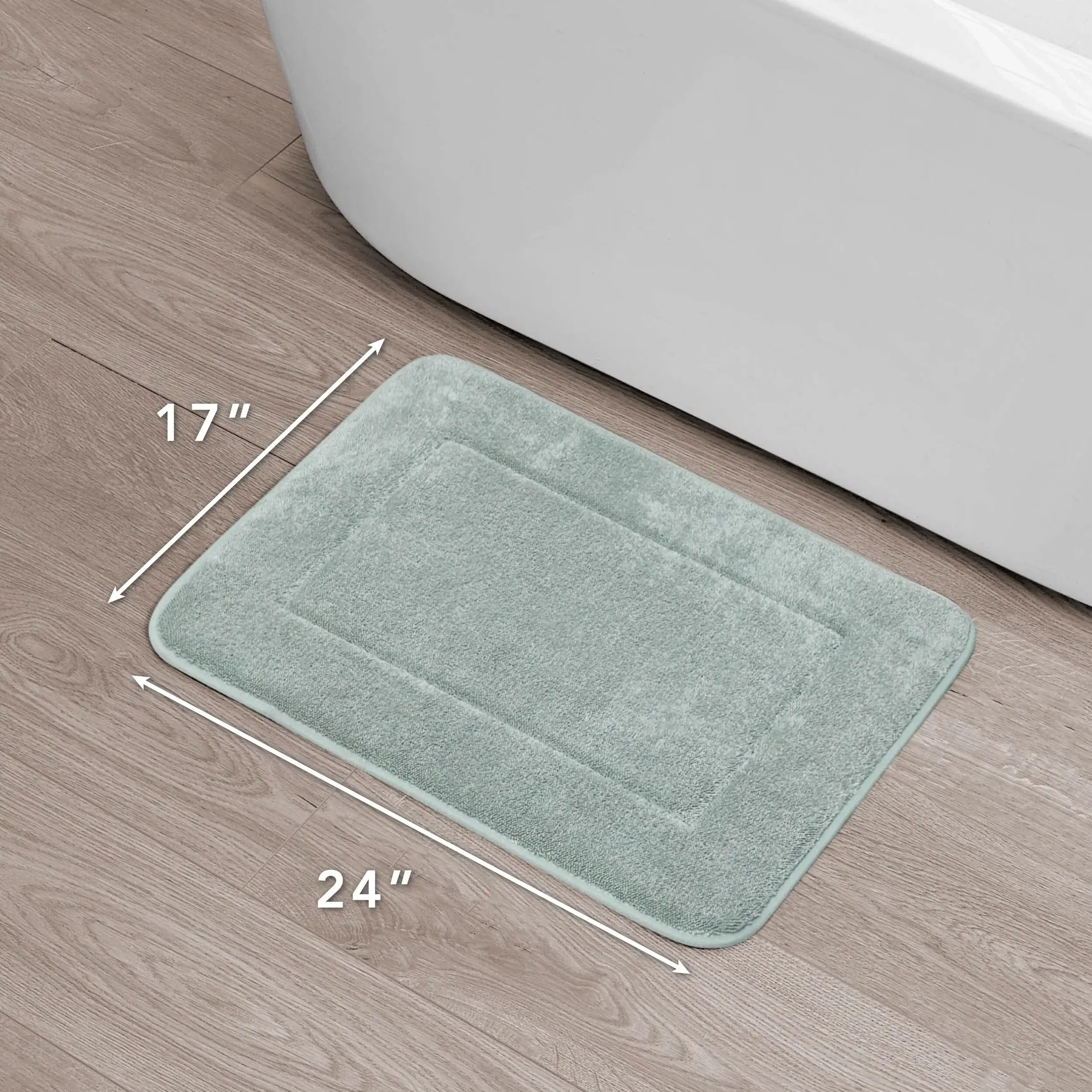 Oliver Brown Terry Memory Foam Bath Mat