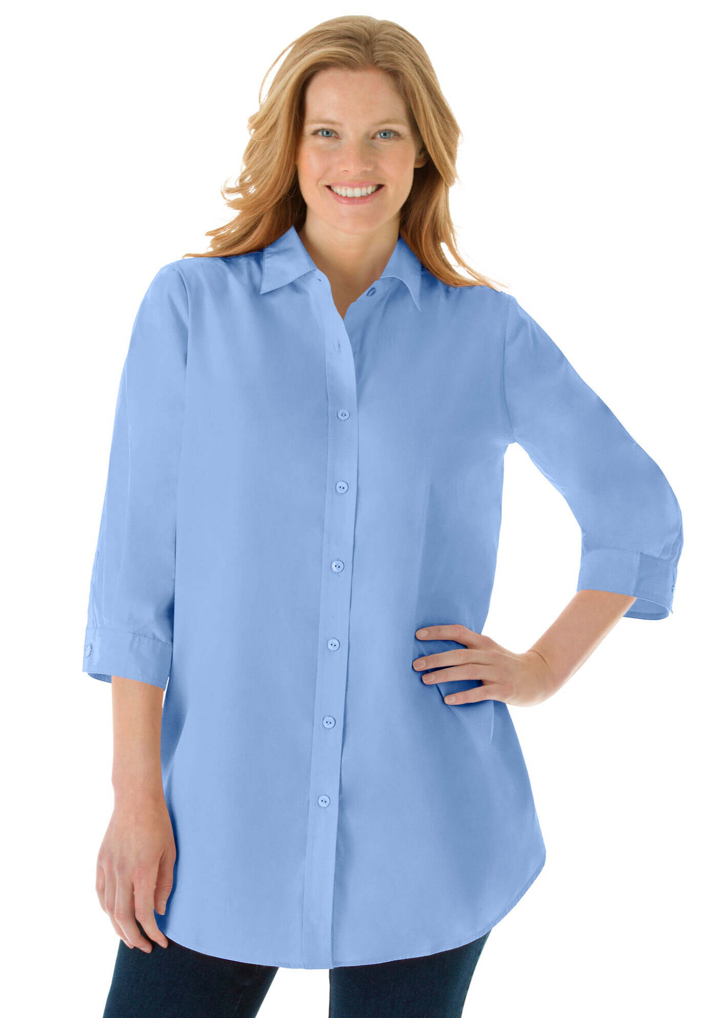 Perfect Three Quarter Sleeve Shirt