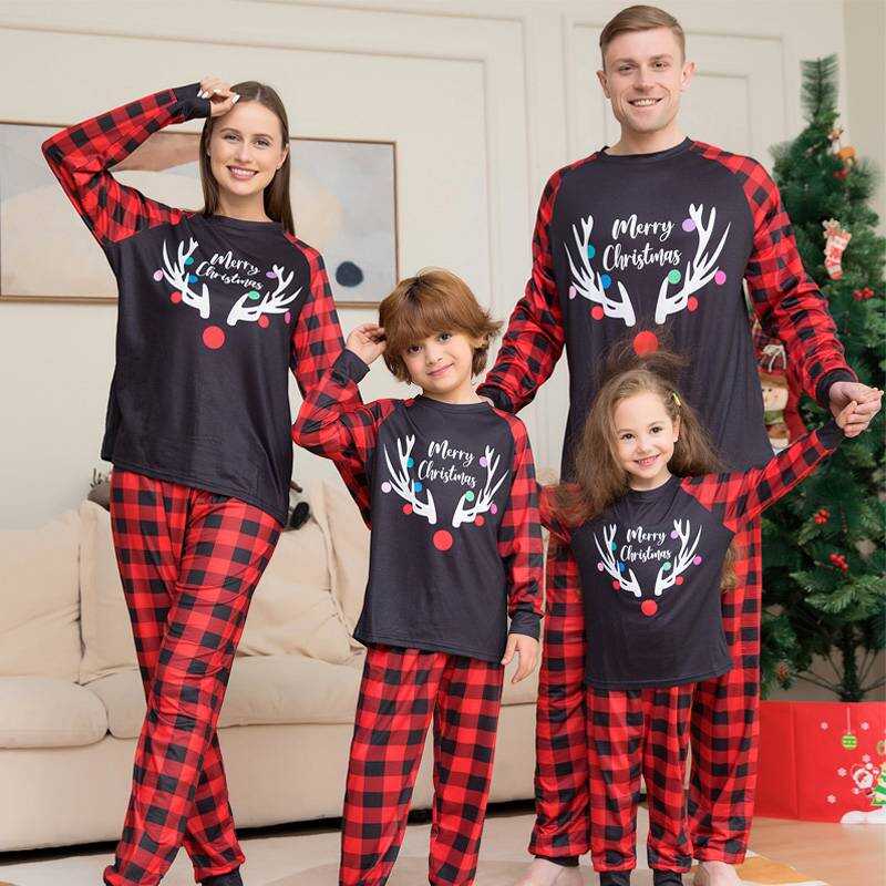 Family Matching Christmas Pjs Pajamas Sets