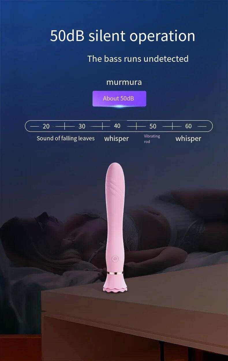 GALAKU Heated Wand Vibrator with Suction Cup