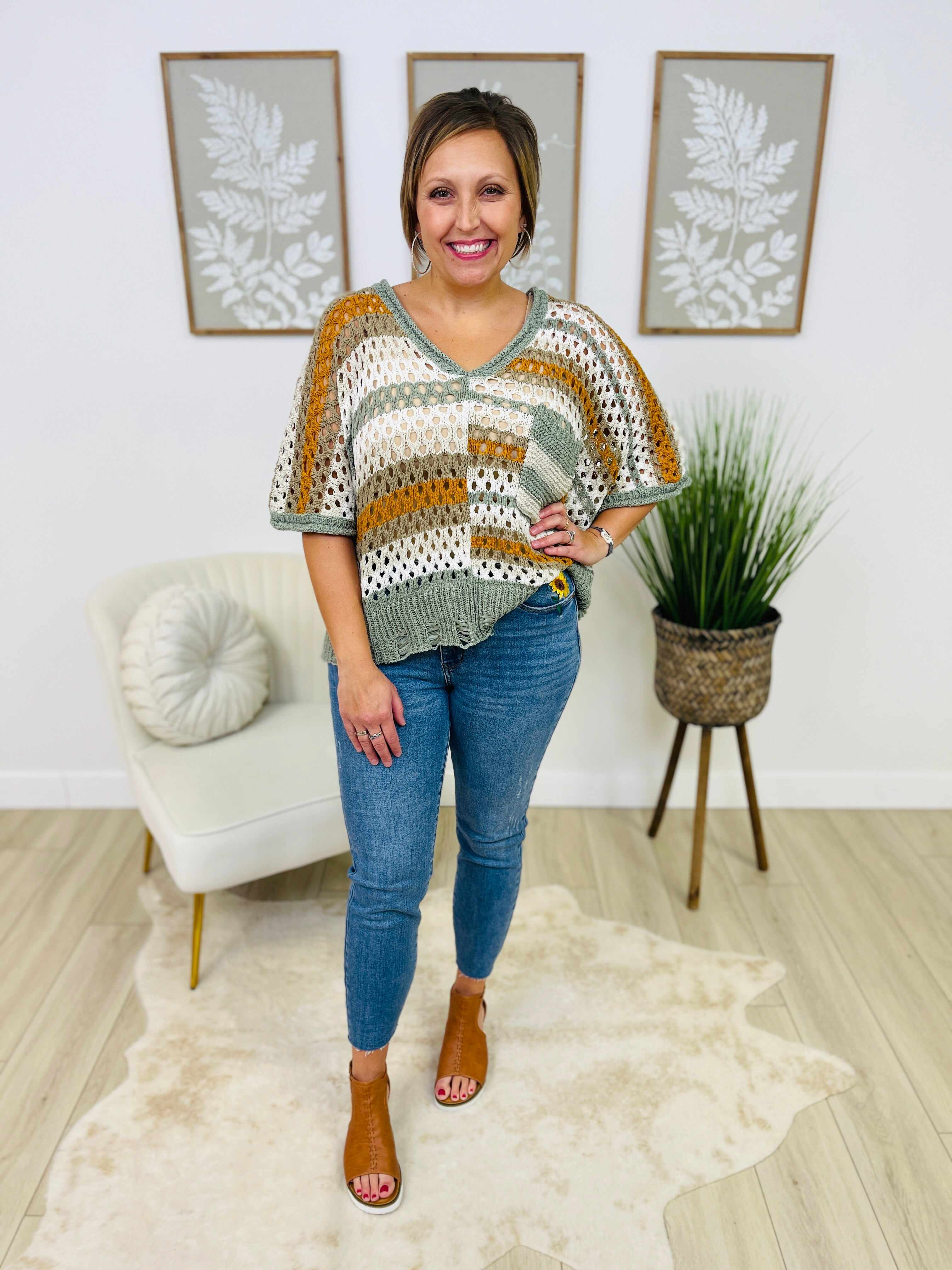 RESTOCK! PLUS/REG Time To Bloom Relaxed Fit Jeans