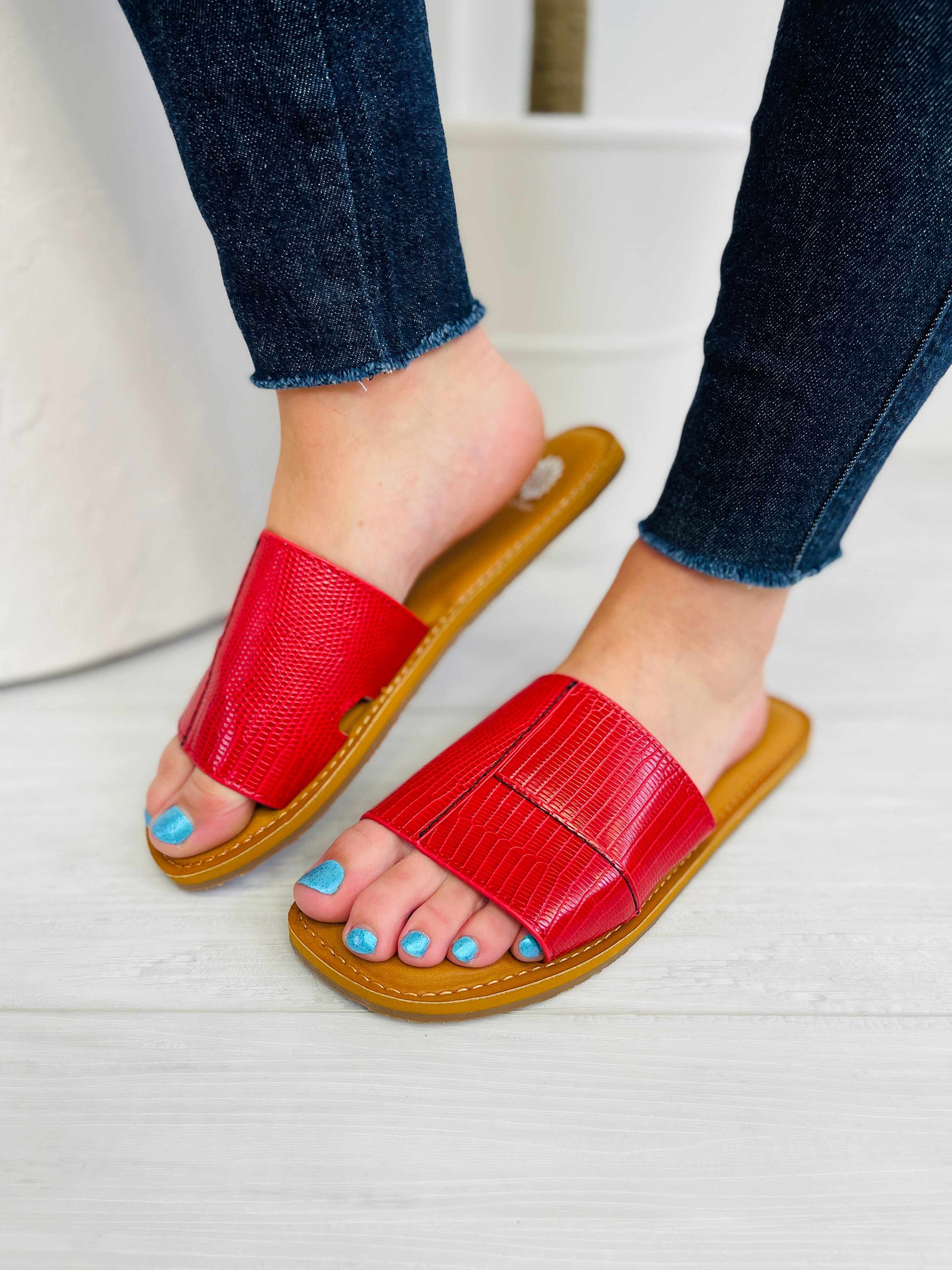 Sync Up Sandals- Multiple Colors!