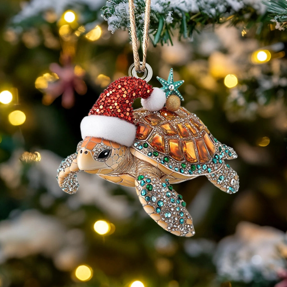 Turtle Christmas Ornaments