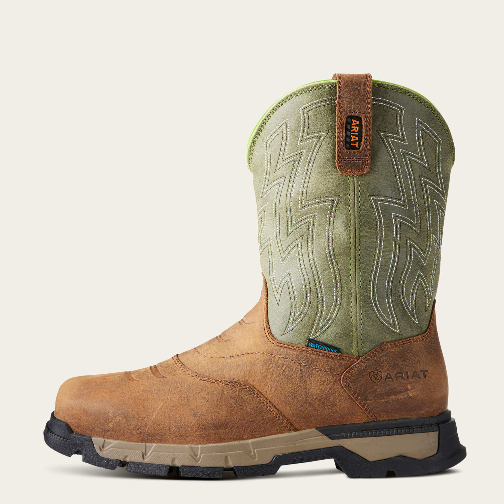 Rebar Flex Western Waterproof Composite Toe Work Boot