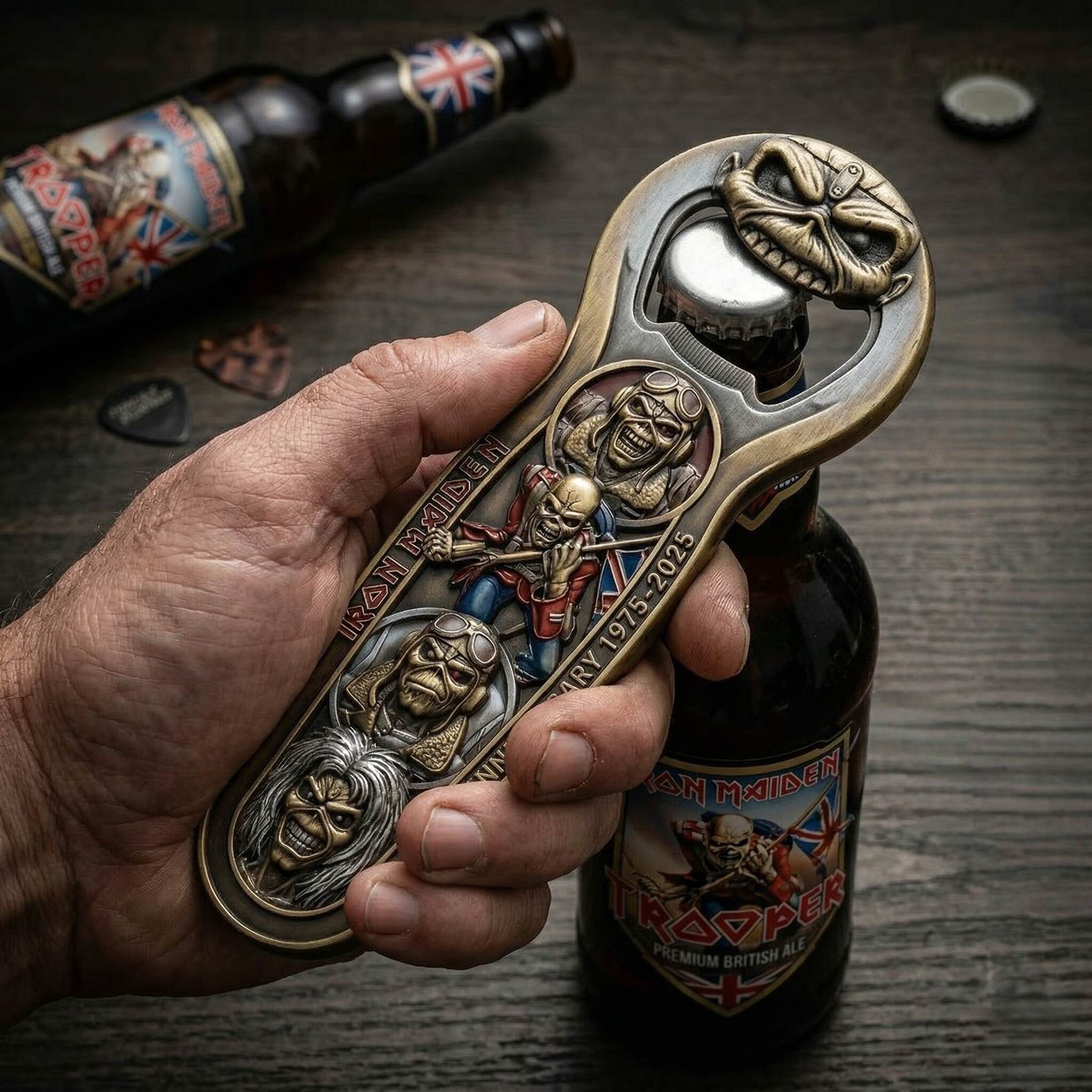 Iron Maiden 50th Anniversary Collector Bottle Opener