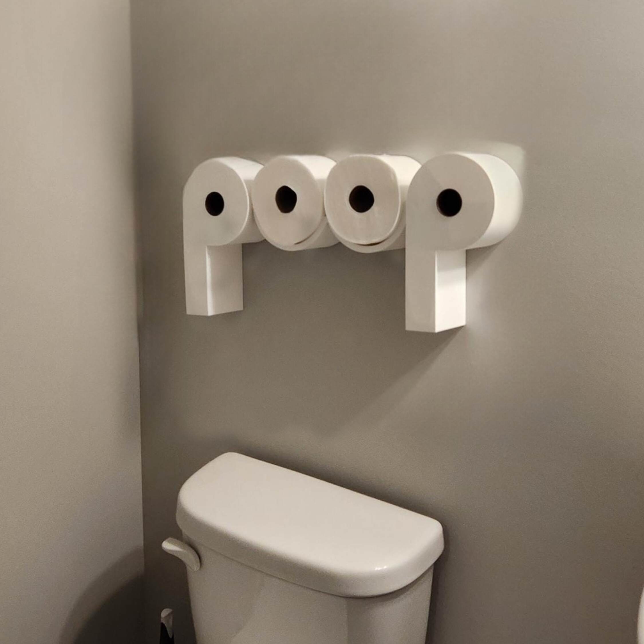 🤣POOP Toilet Paper Holder