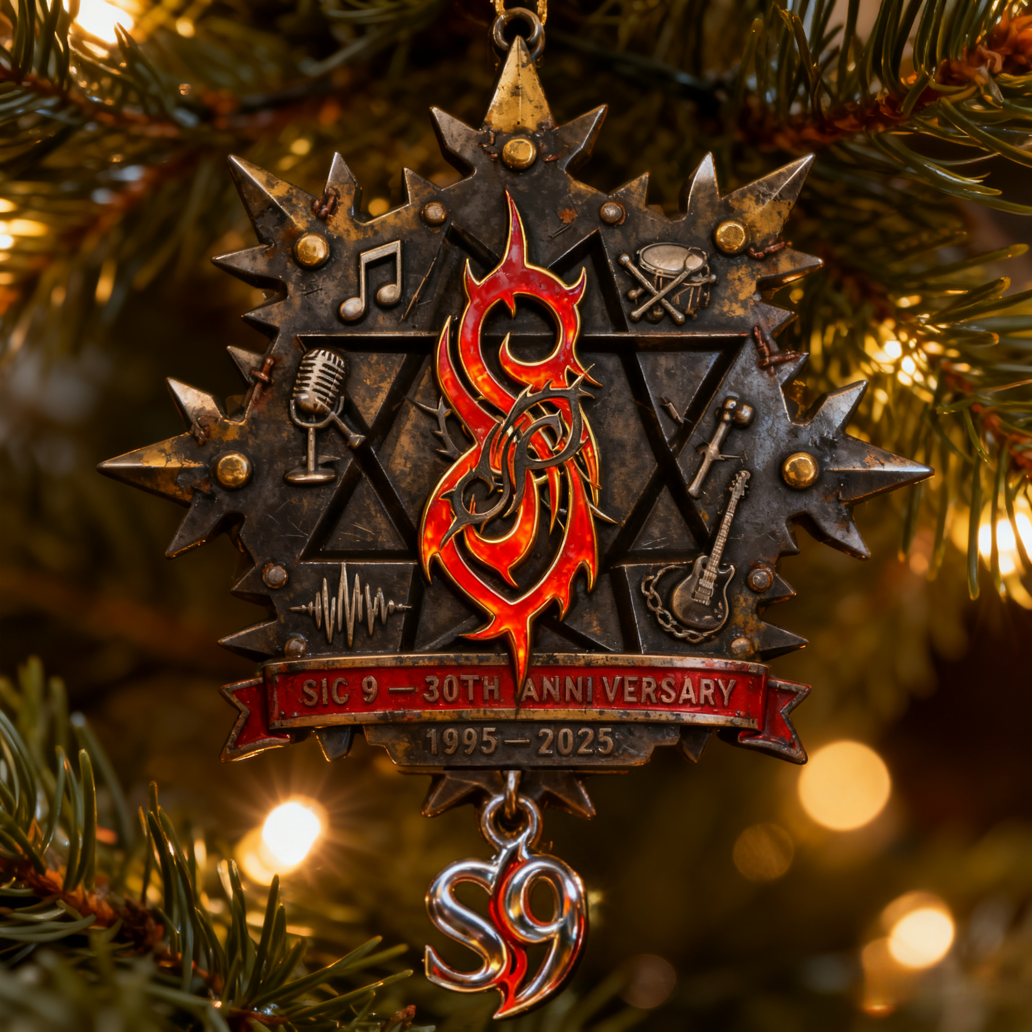 SIC 9 – 30th Anniversary Ornament（1995–2025）