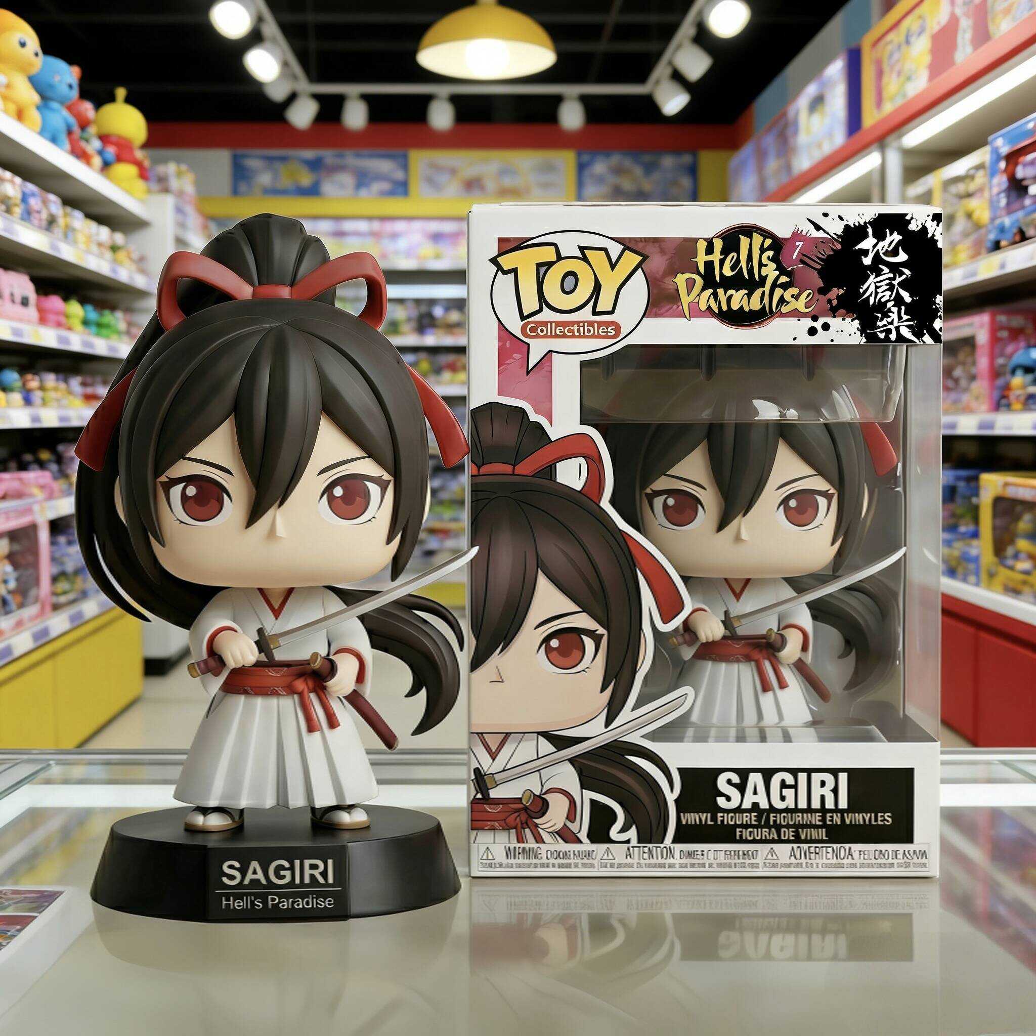 🎮Hell's Paradise Sagiri Exclusive Funko Collectible
