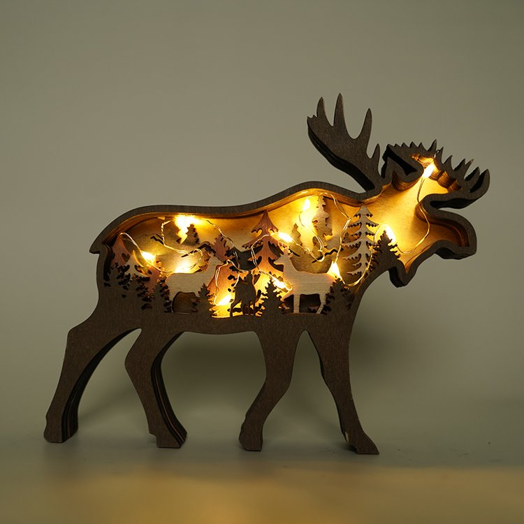 Last Day 49% OFF - Moose Carving Handcraft Gift