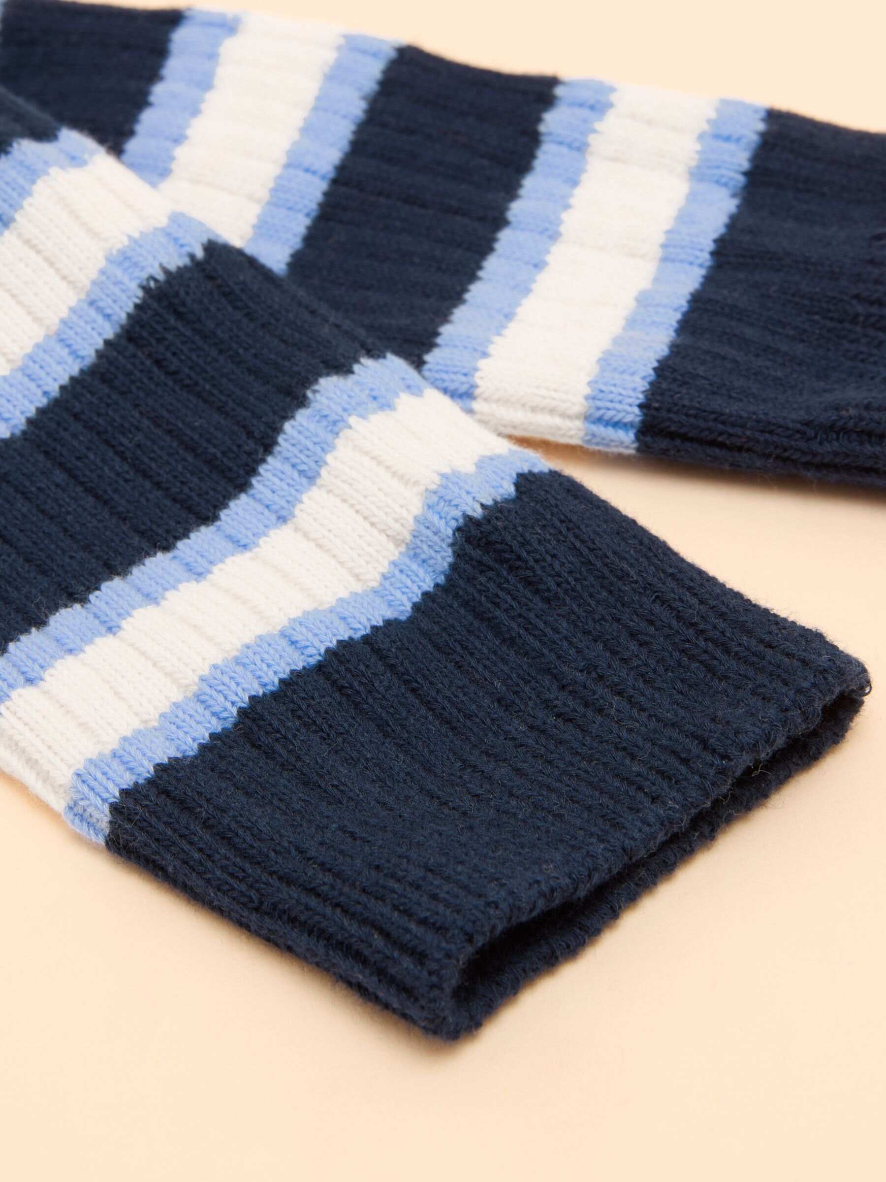 Women's Wader Navy Blue Welly Socks