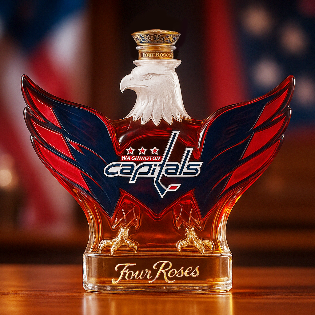 Washington Capitals Whiskey Bottle