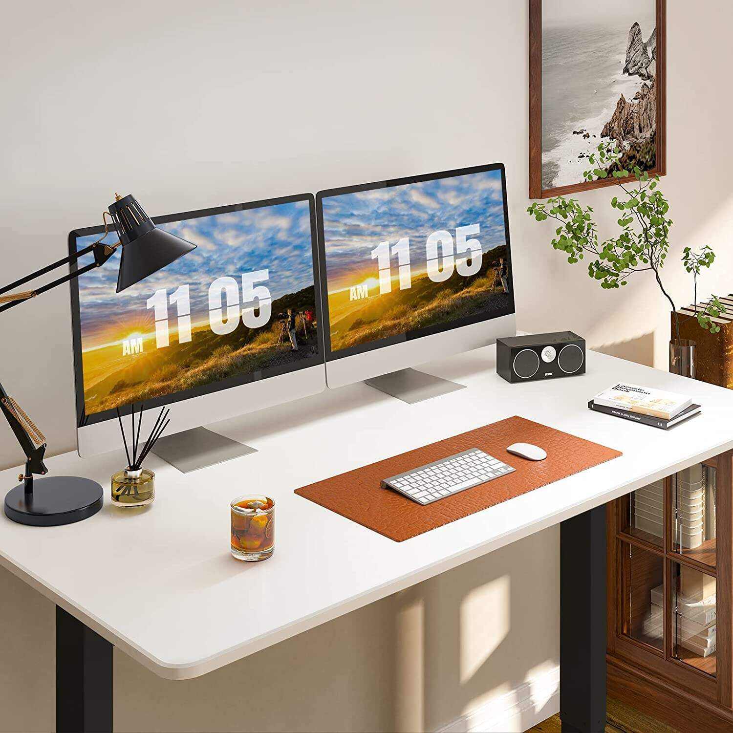 2024 New Electric Lift Computer Desk