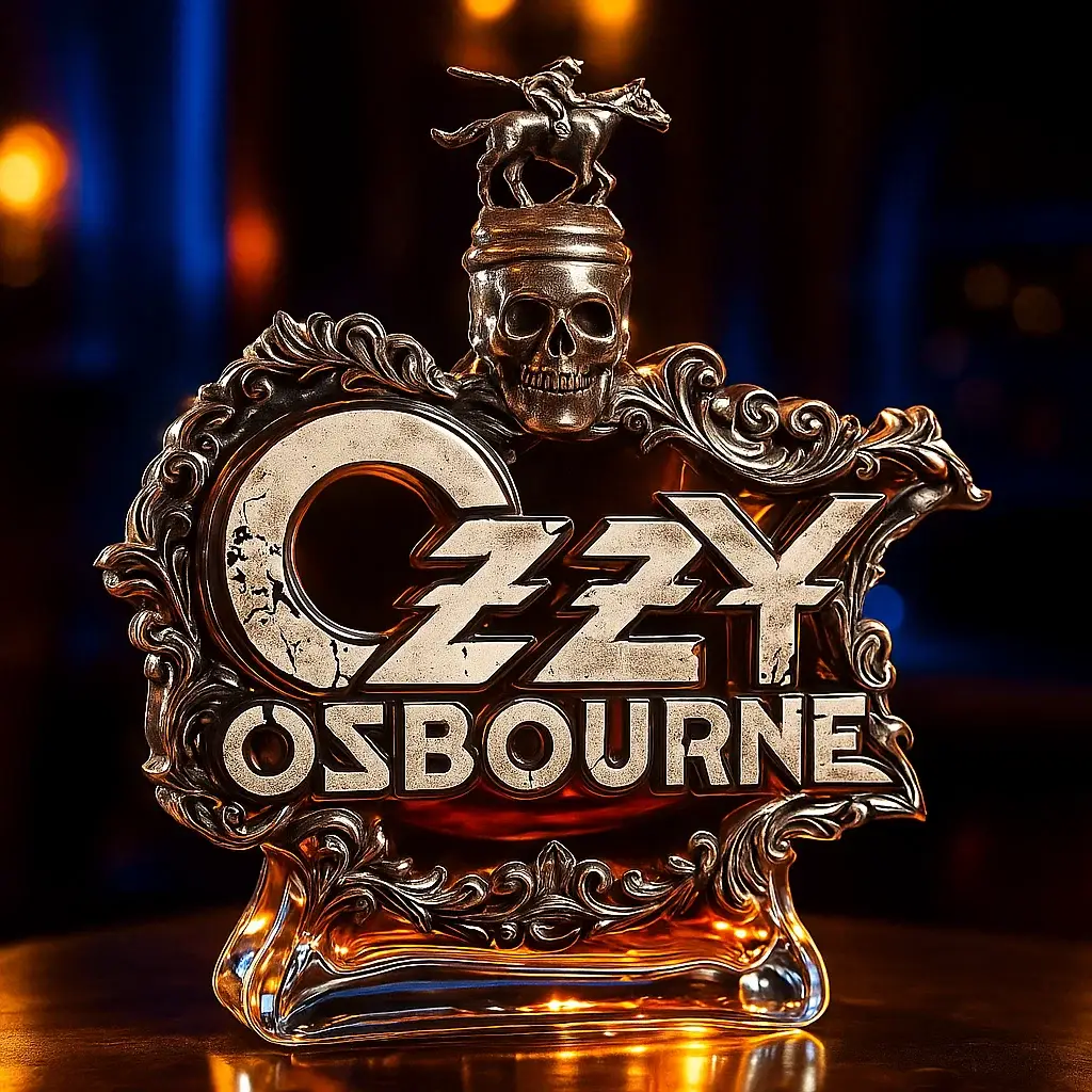 OZZY OSBOURNE Commemorative Whisky Bottle
