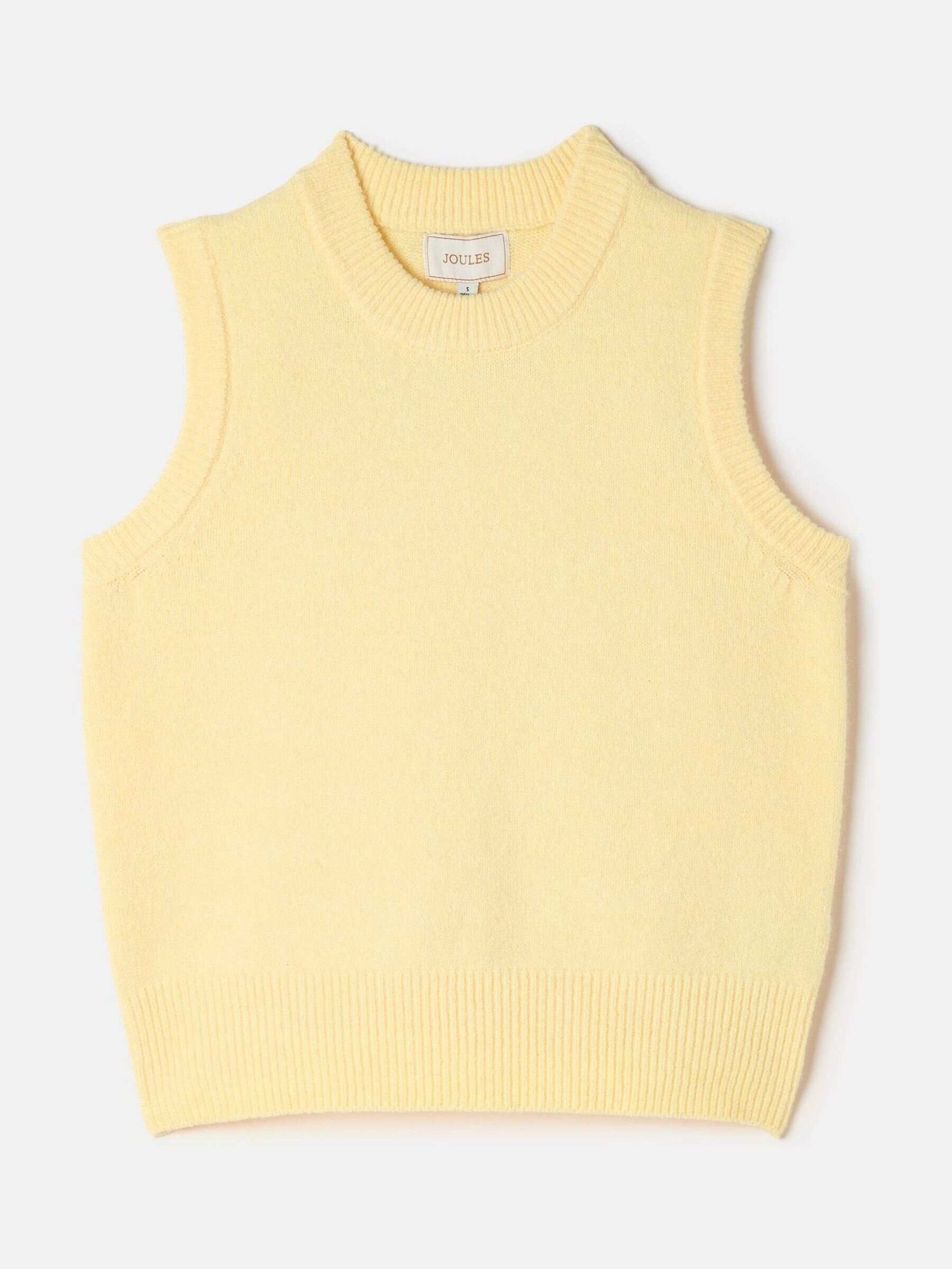 Holly Yellow Knitted Vest