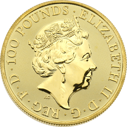 2020 UK Queen's Beasts The White Horse of Hanover 1oz Gold Coin