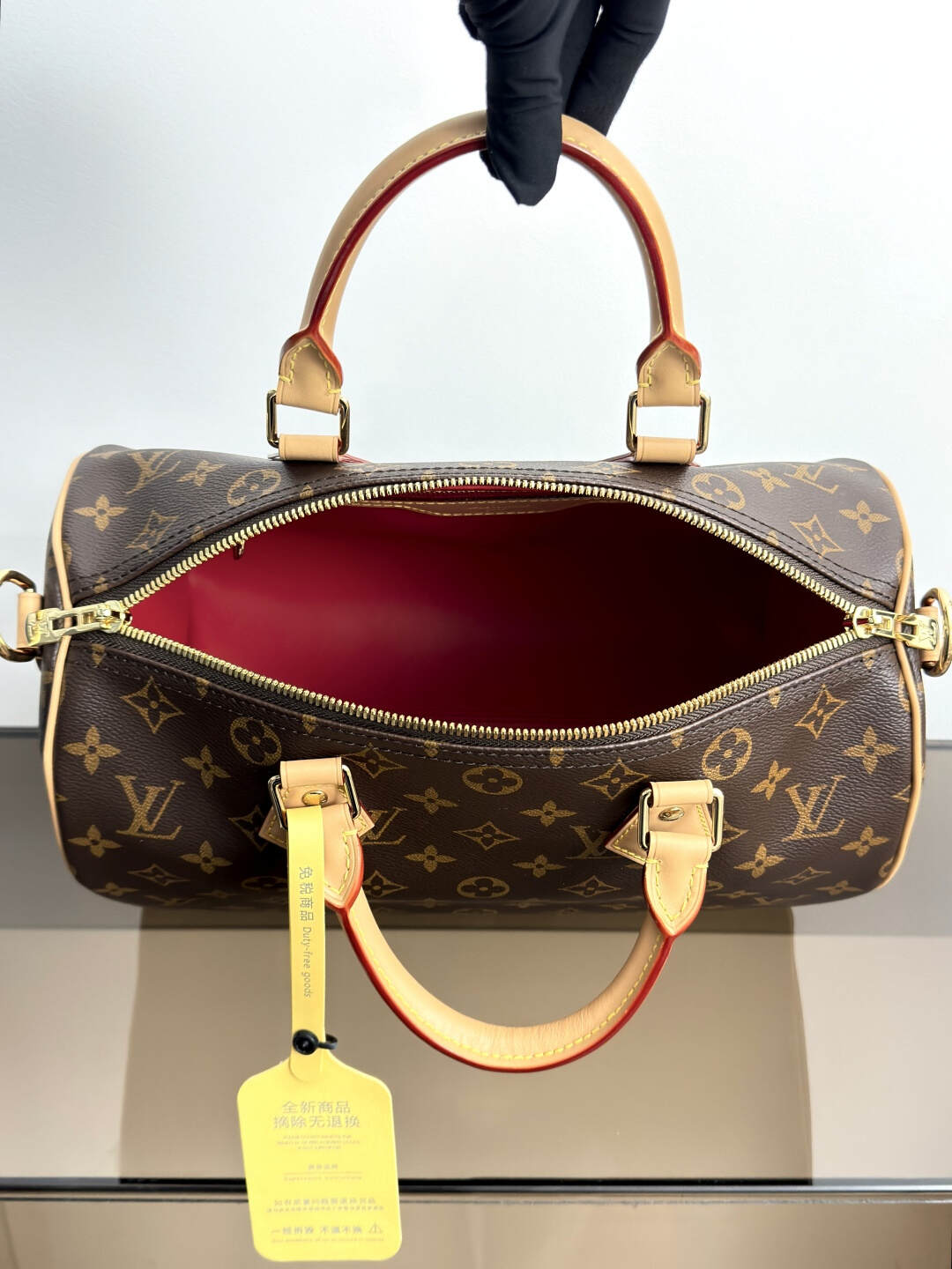 Speedy Soft 30 Dark Handbag 👜 Model: M11945