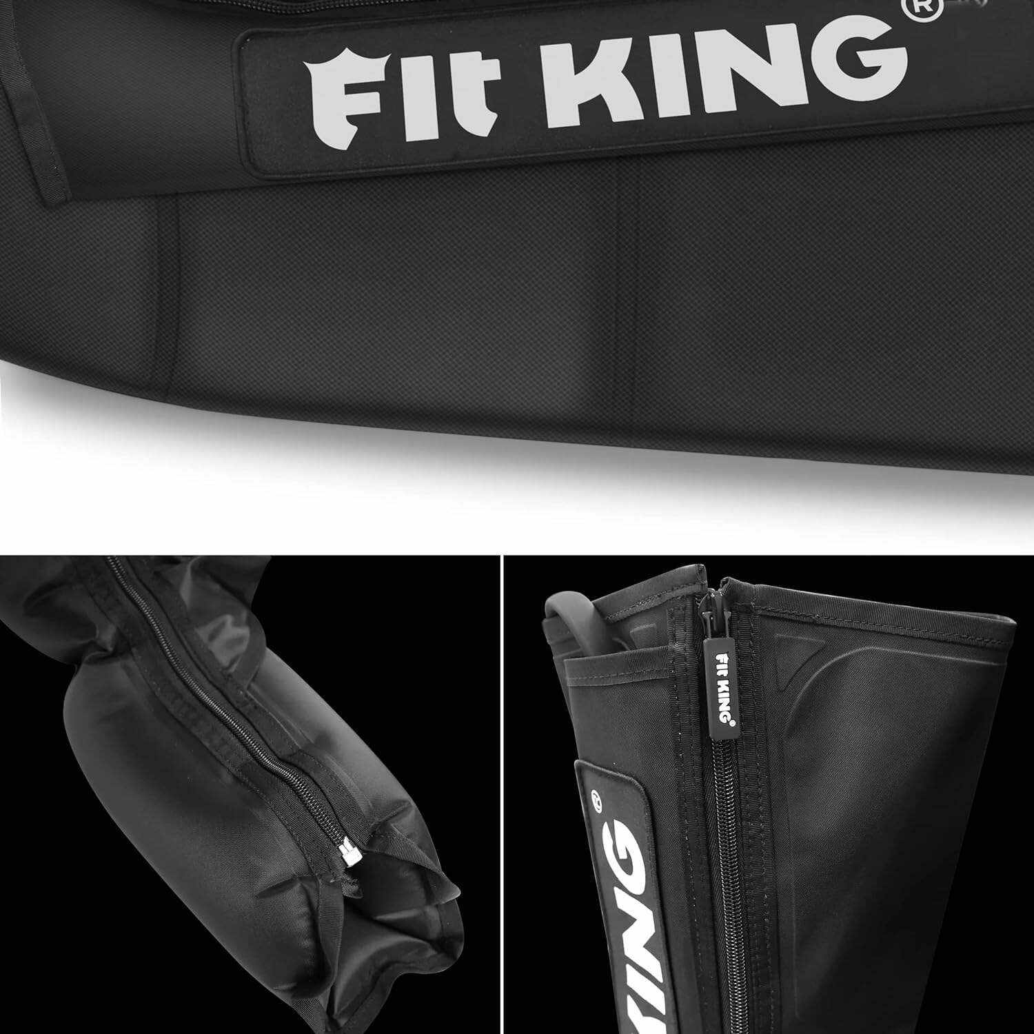 FIT KING Leg Compression Boots Massager for Foot and Calf Recovery, Upgraded Leg Massager for Blood Circulation, Muscle Relaxation, Relief Soreness and Pain, FSA-HSA Approved