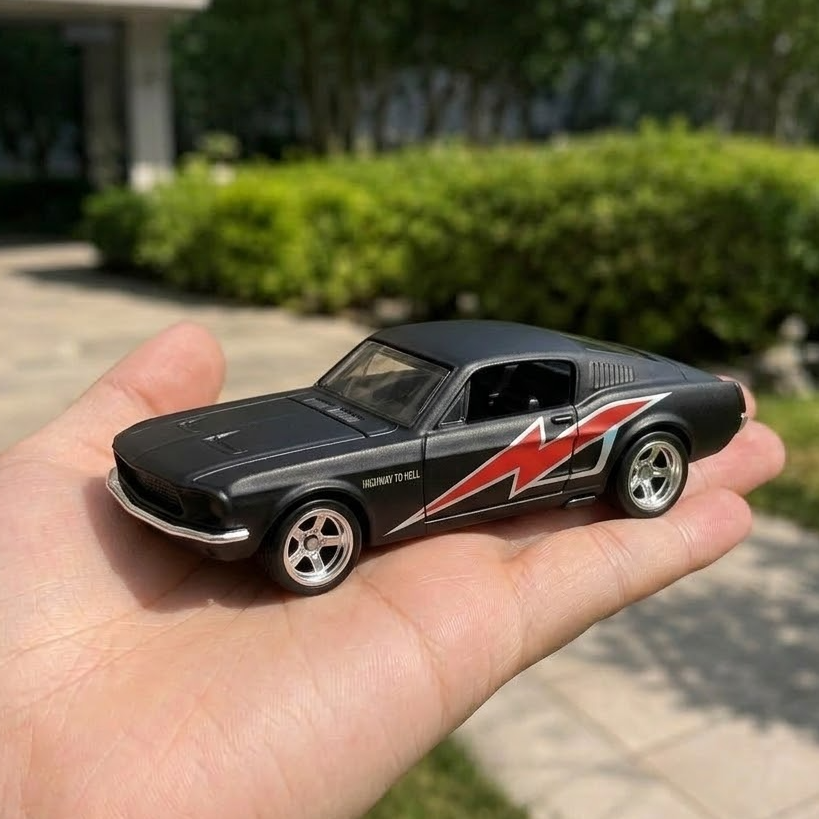Hot Wheels AC/DC 1967 Ford Mustang Fastback Edition