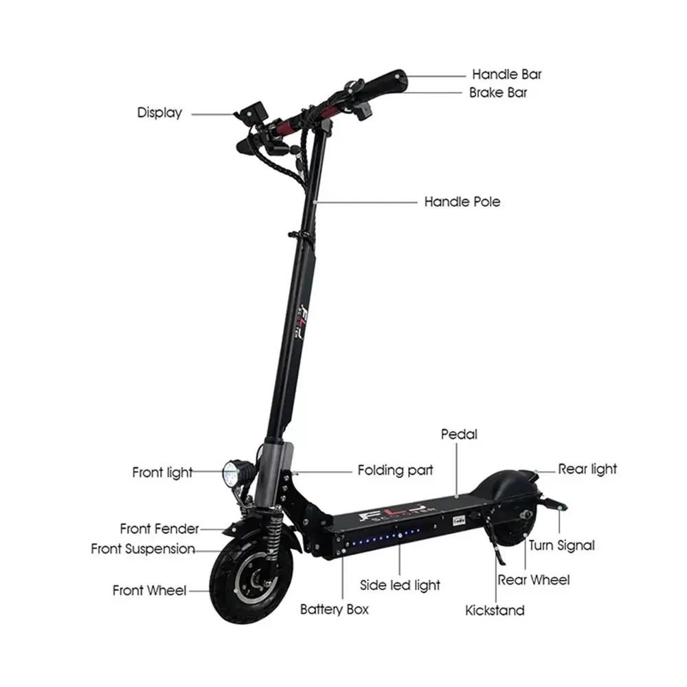 (🔥Limited Time Sale) C8 800W 8inch wheel electric scooter for women