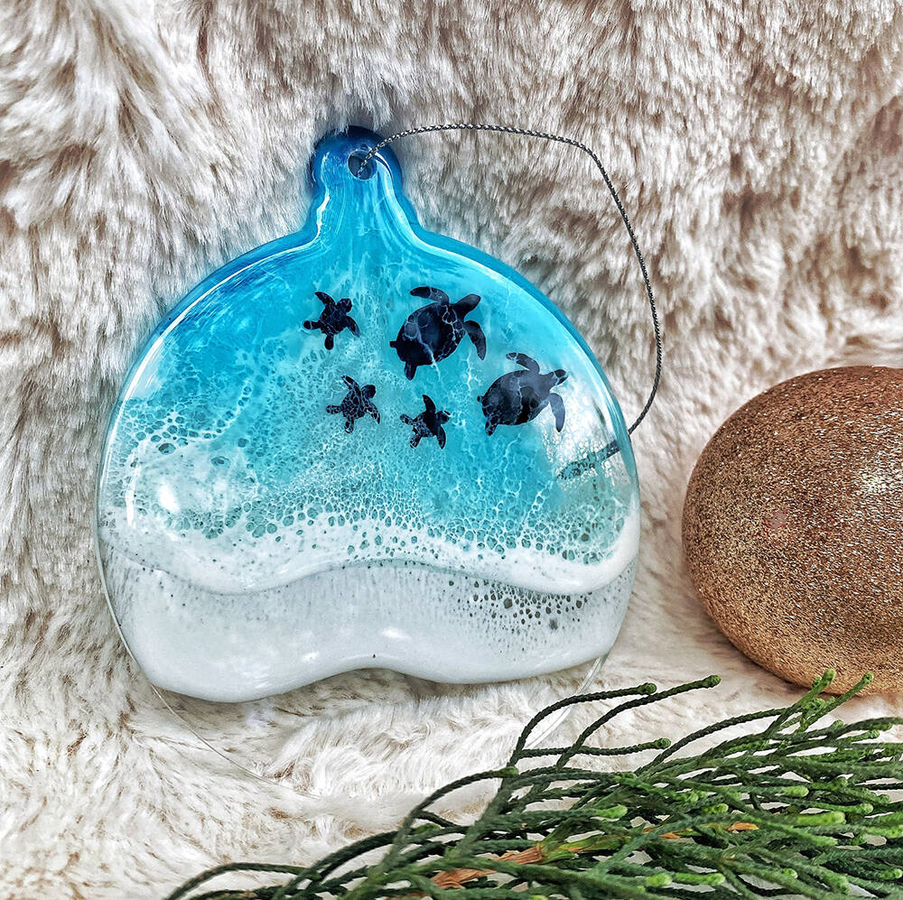 Turtle Christmas Ornament