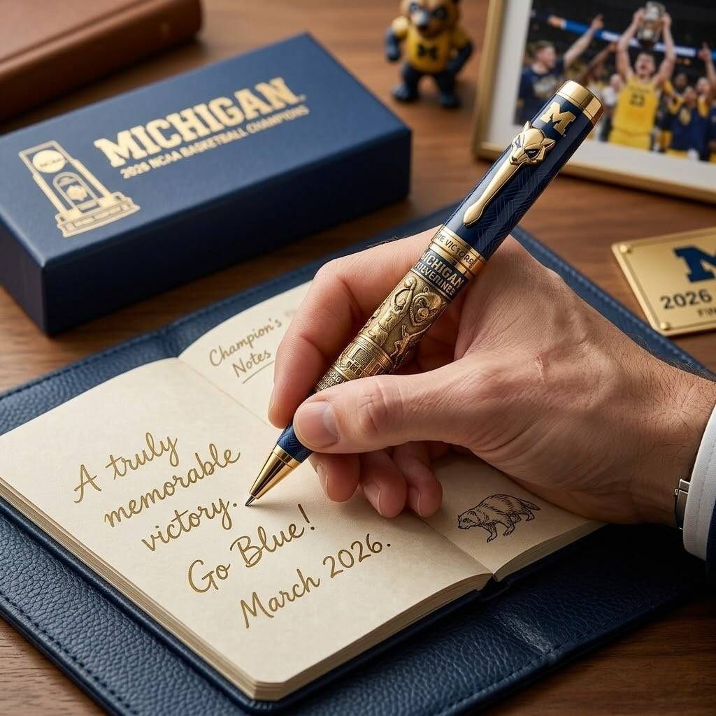 🏆 Michigan Wolverines 2026 NCAA Pen