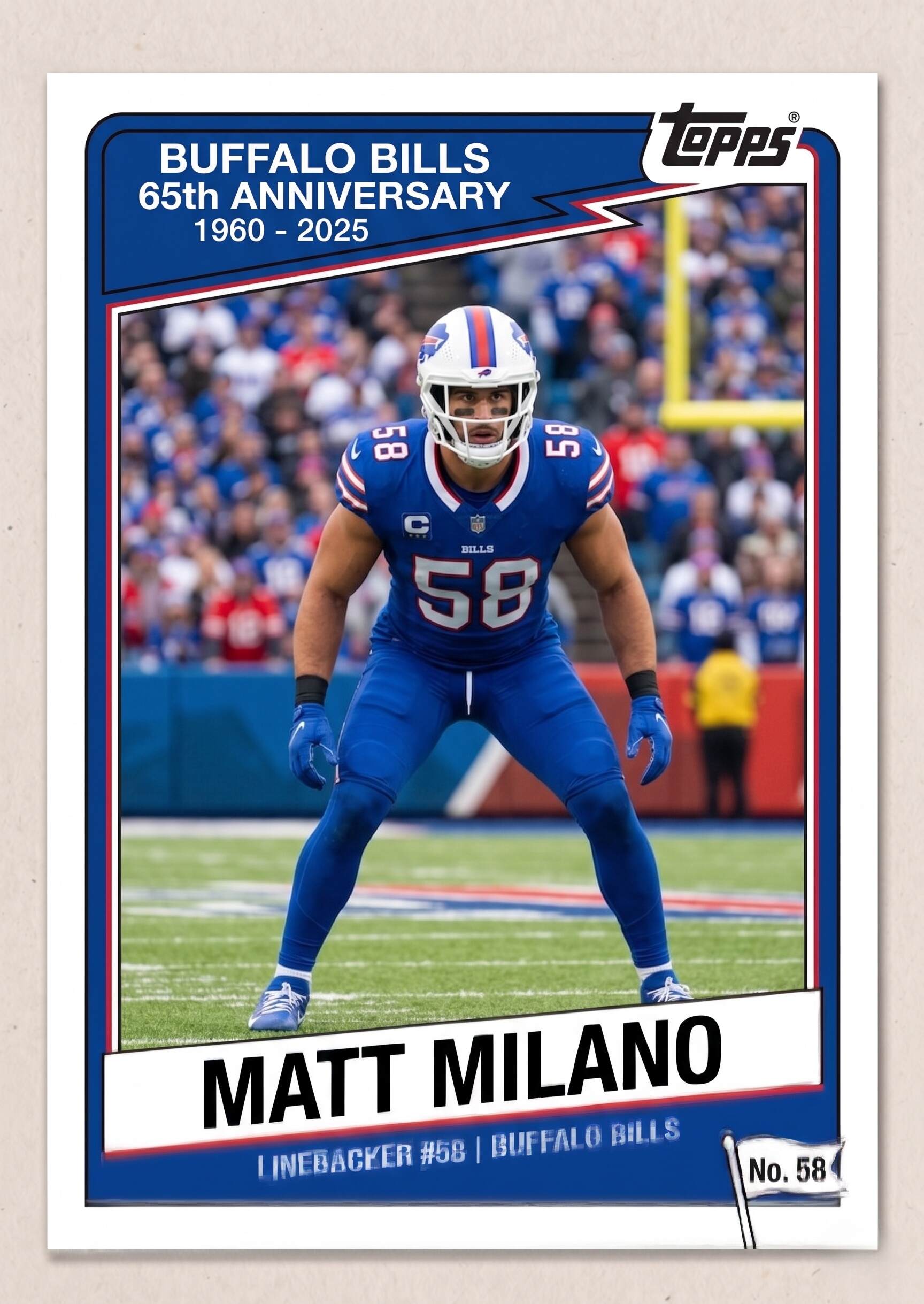 Buffalo Bills 65th Anniversary Legacy Collection Hobby Box