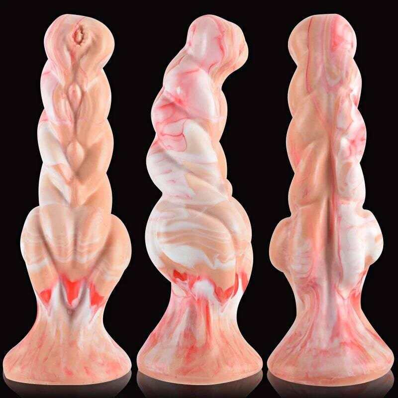 Body-Safe Silicone Monster Dildo – 7.3