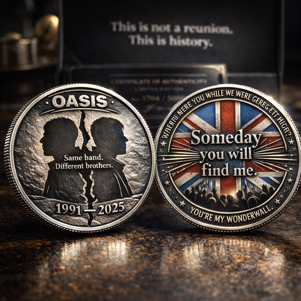 Oasis “Wonderwall” Anniversary Coin