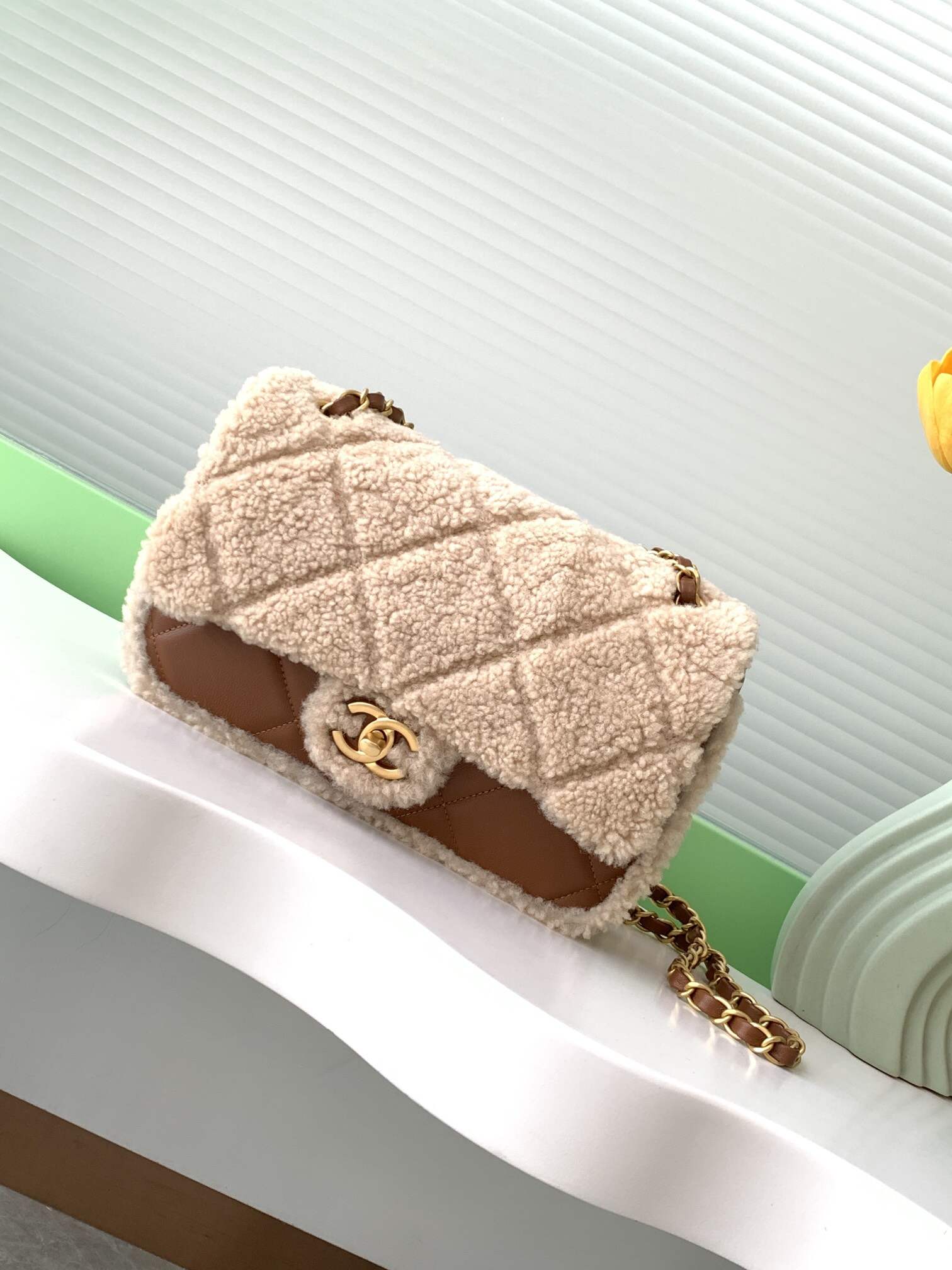 Chanel 24K Teddy Lamb Fur CF Series: Adorable to the Max!