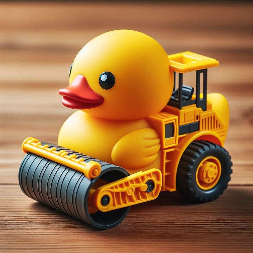 Construction Equipment Duck