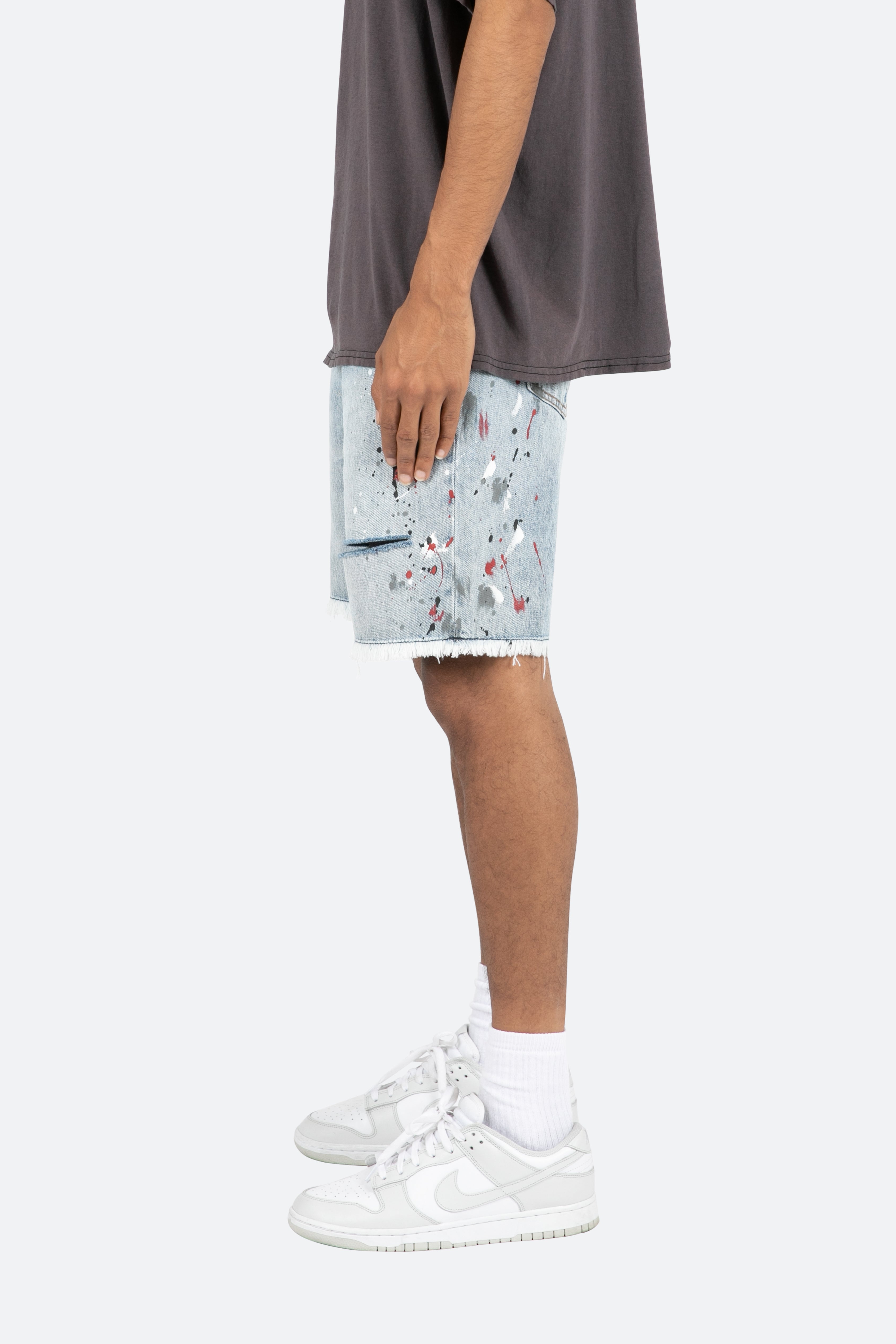 R466 Denim Shorts - Blue