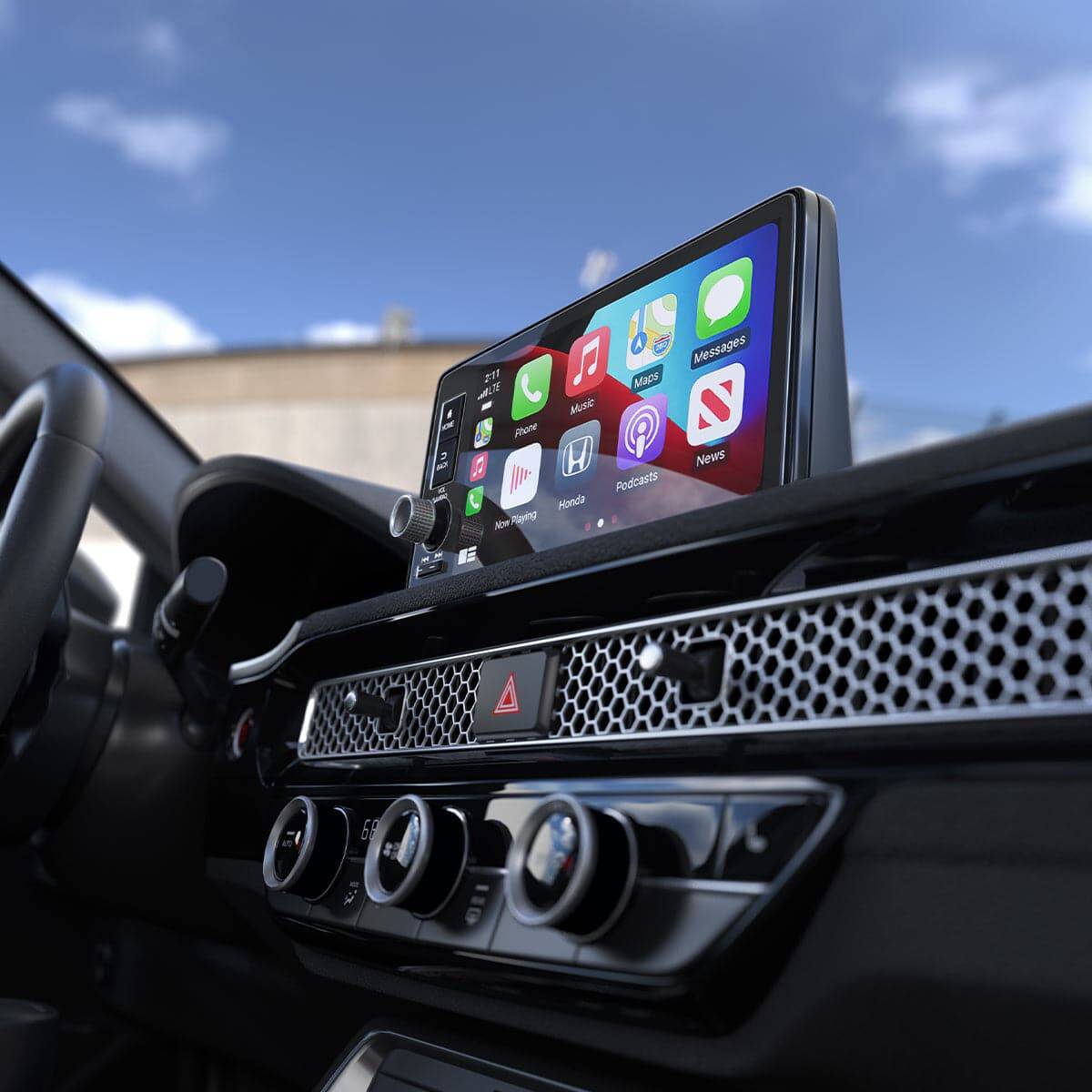 Honda Models - Screen Protector GLAS.tR SLIM | Anti-Glare