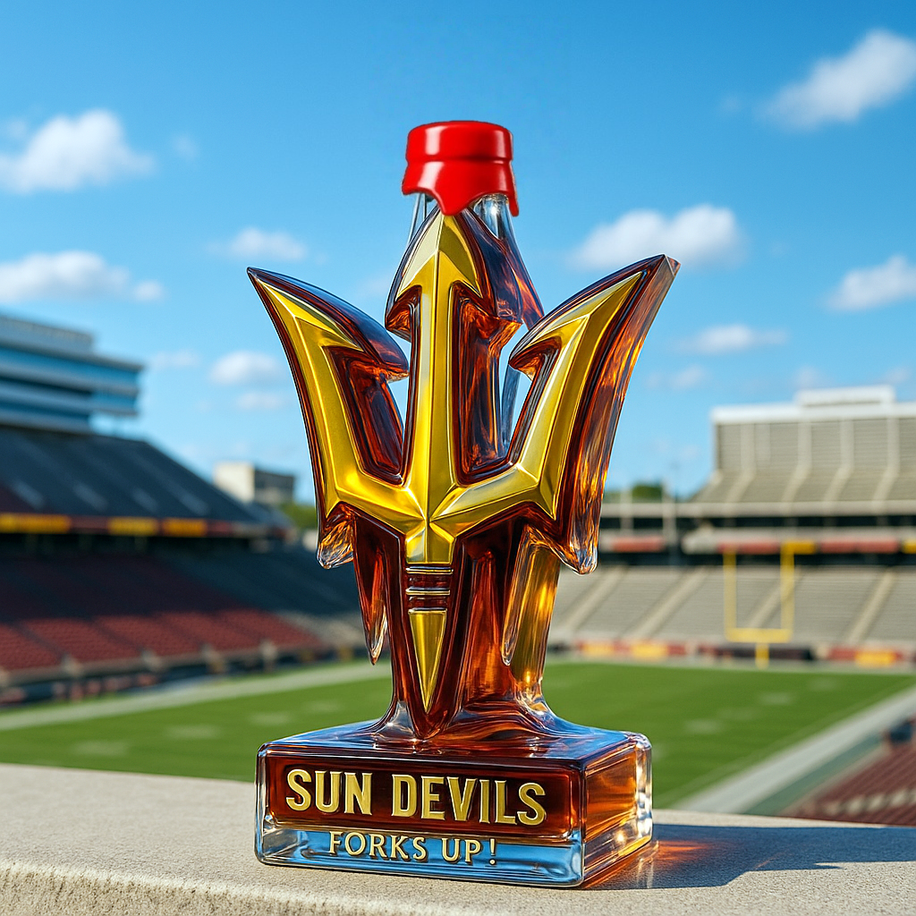Arizona State Sun Devils Limited-Edition Whiskey Bottle