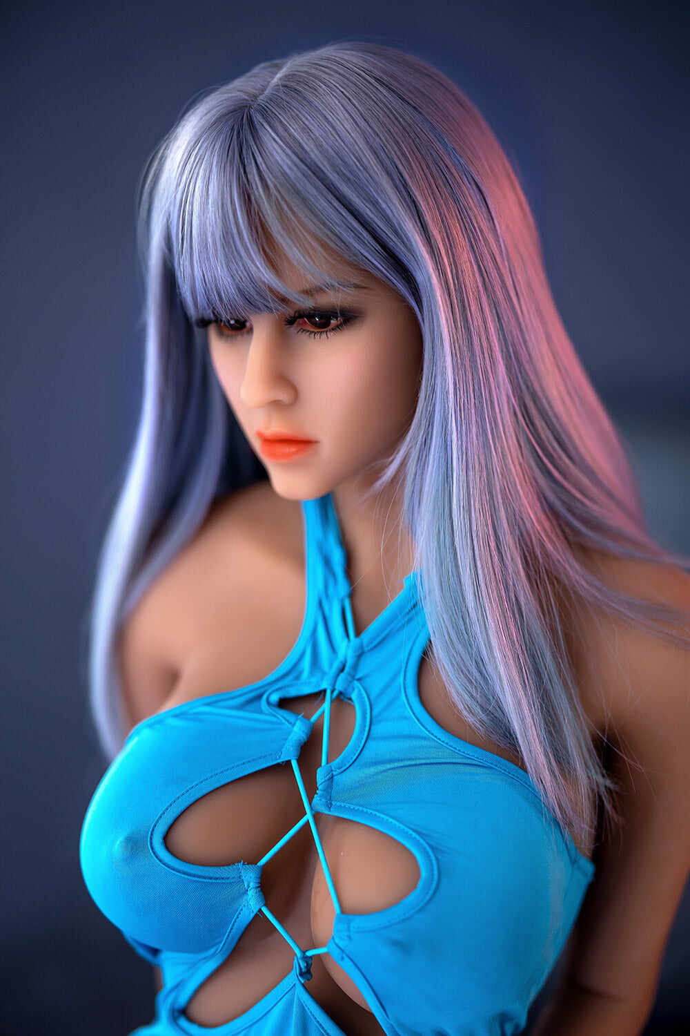 US Stock - Amy 5ft18 / 158cm TPE Sexy Big Breast Skinny Realistic Cheap Sex Doll