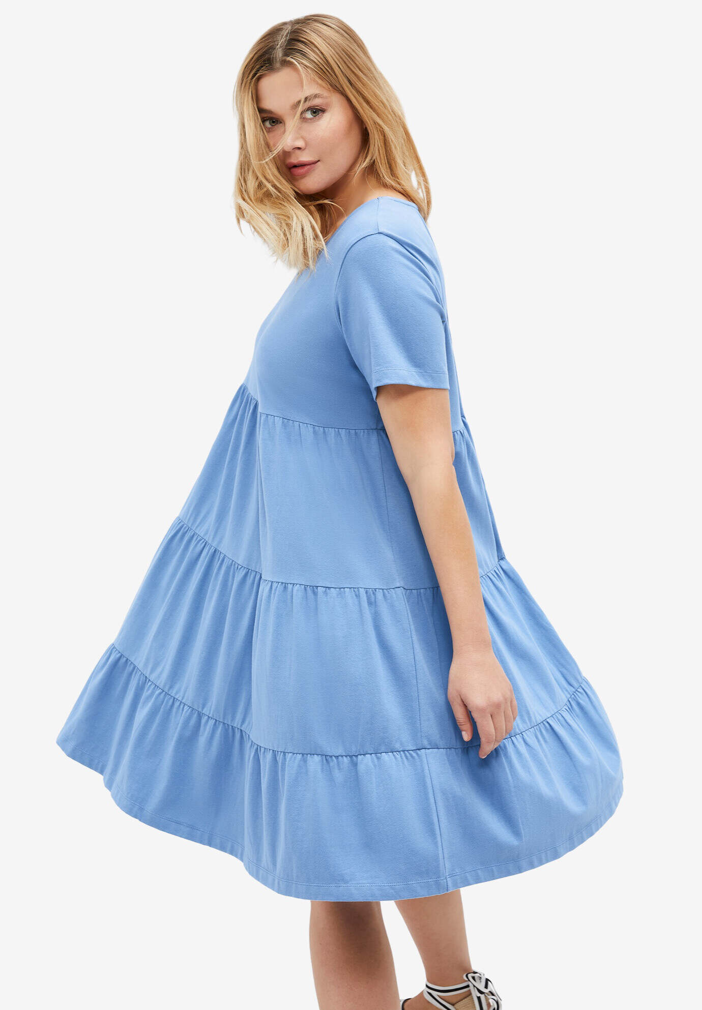 Tiered Tee Dress