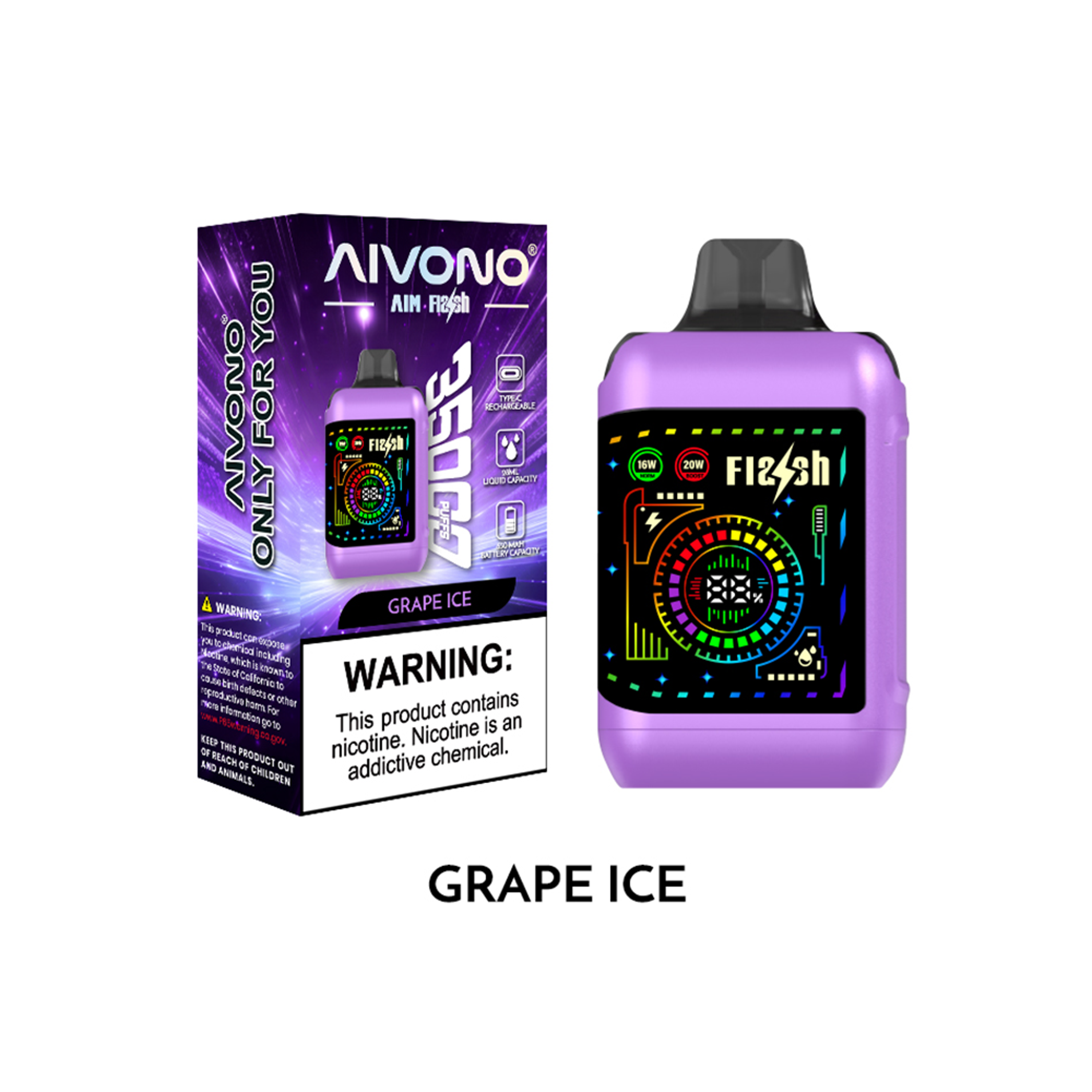 AIVONO FLASH 35000 Puffs Disposable Vape