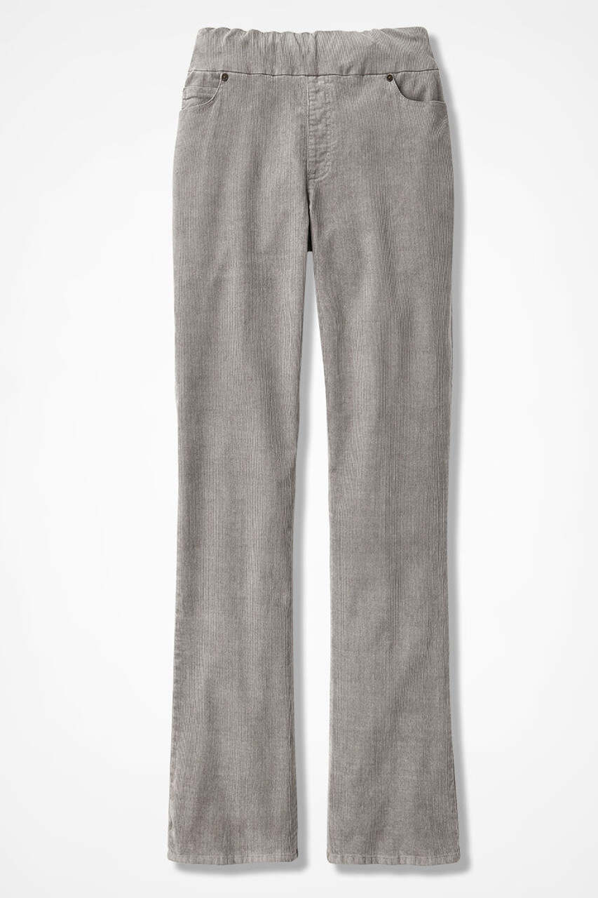 Pull-On Bootcut Stretch Corduroys
