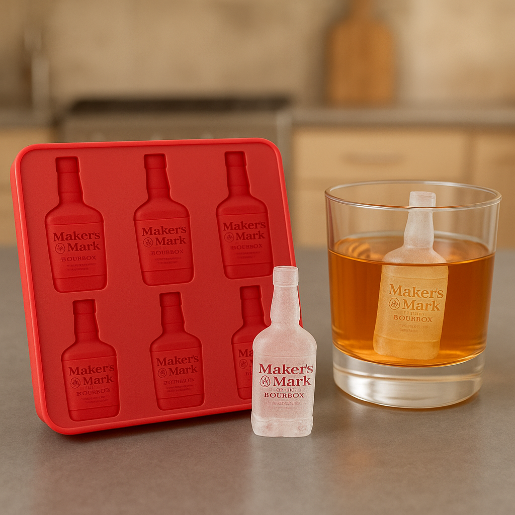 Whiskey Bottle Ice Mold
